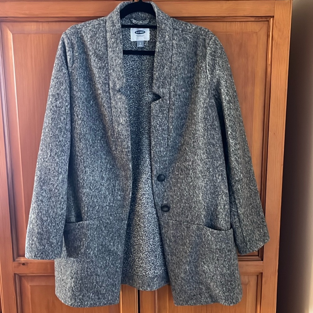 Old Navy L grey jacket very good condition